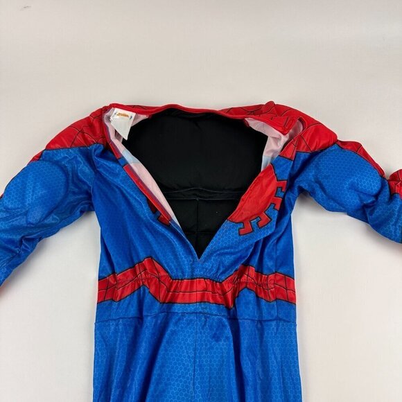 Spiderman Halloween Costume Boys Medium Red Blue - Picture 12 of 12